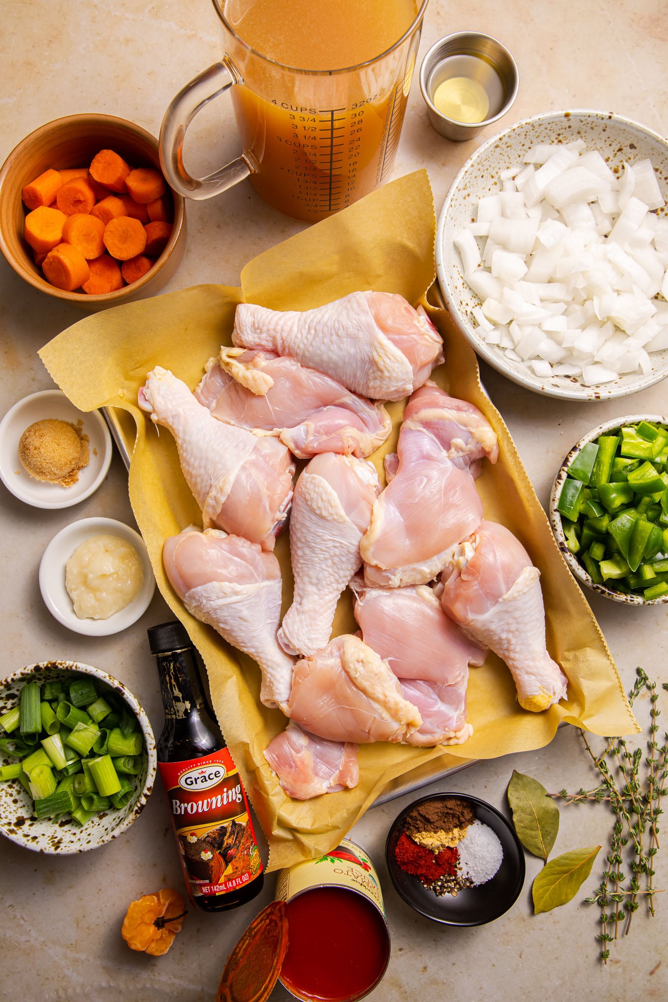 The Best Jamaican Brown Stew Chicken - Butter Be Ready