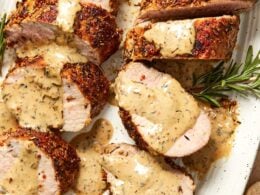 Best-Ever Pork Tenderloin with Dijon Cream Sauce