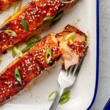 10-Minute Miso Salmon (Air Fryer or Oven!)-image
