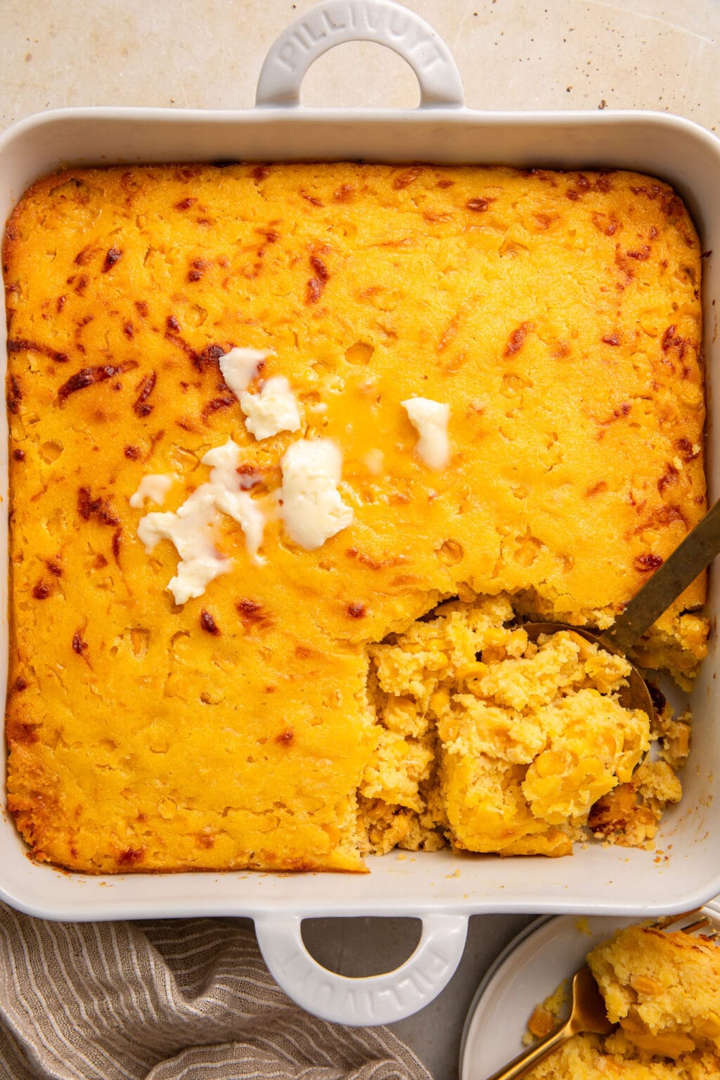 Southern Corn Pudding (Corn Casserole) - Butter Be Ready