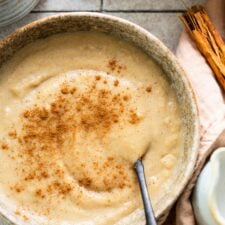 Creamy Caribbean Cornmeal Porridge