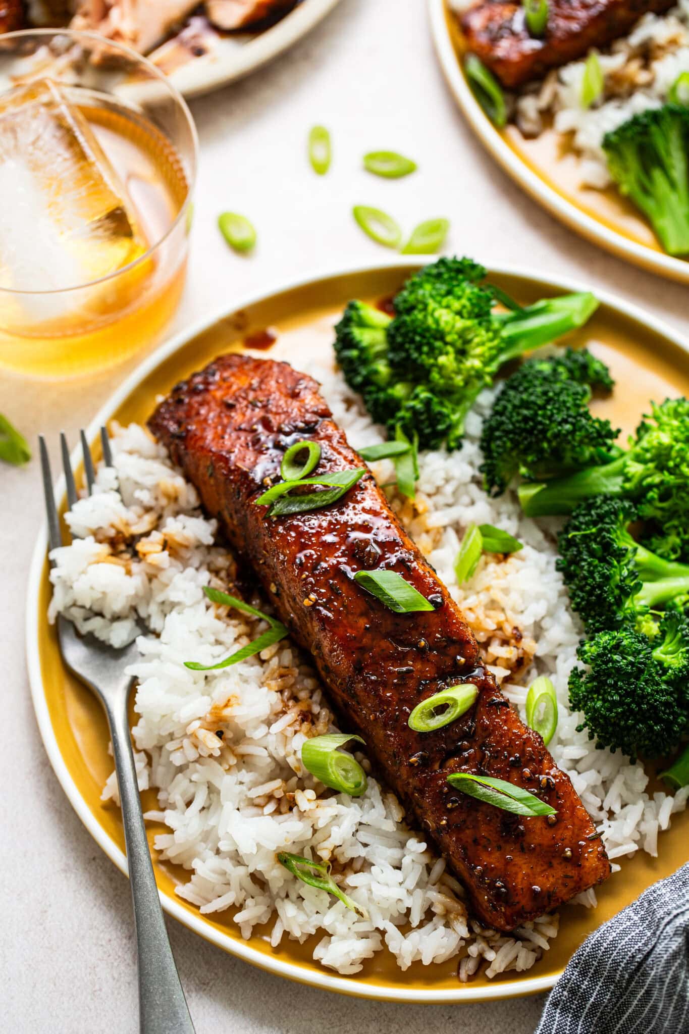 Brown Sugar Bourbon Glazed Salmon - Butter Be Ready