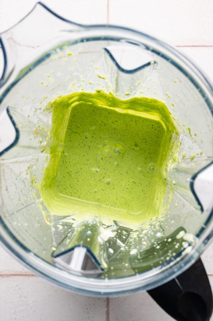jalapeno crema in blender