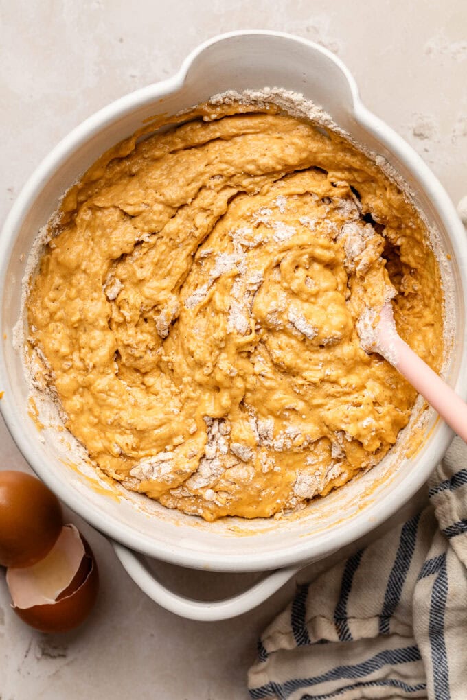 sweet potato waffle batter